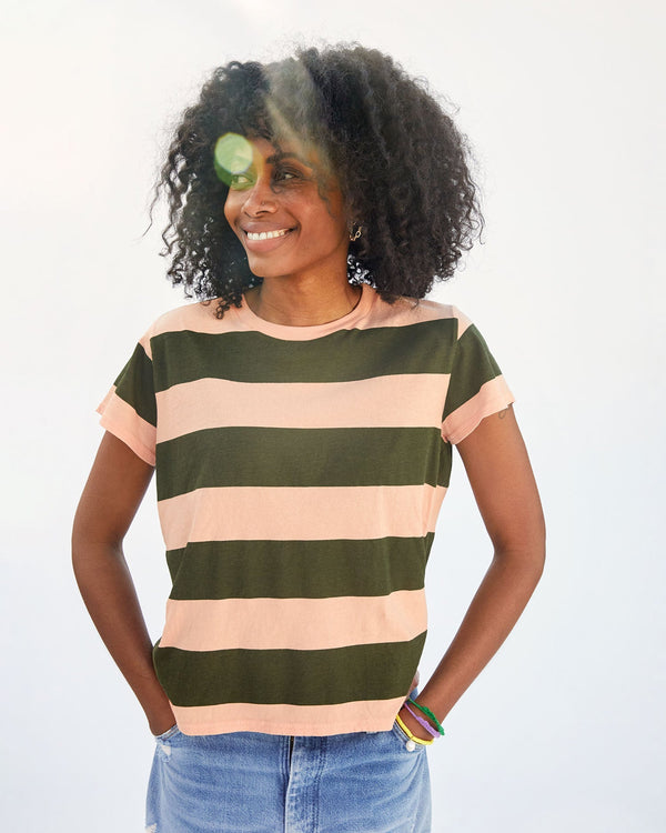 [Clare V.]半袖スウェットシャツ Clare V. Short Sleeve Sweatshirt – grethen house