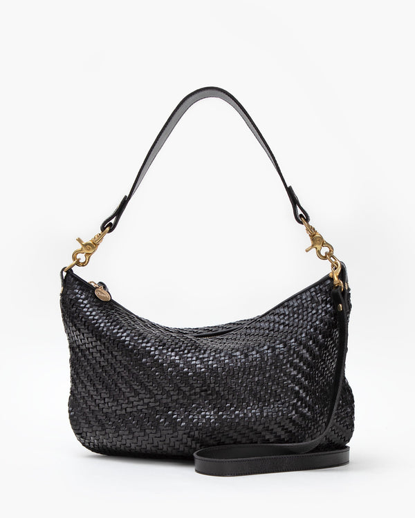 Buy Clare V. Women's Black Slate Leather Petit Henri Handbag Online at  desertcartKUWAIT