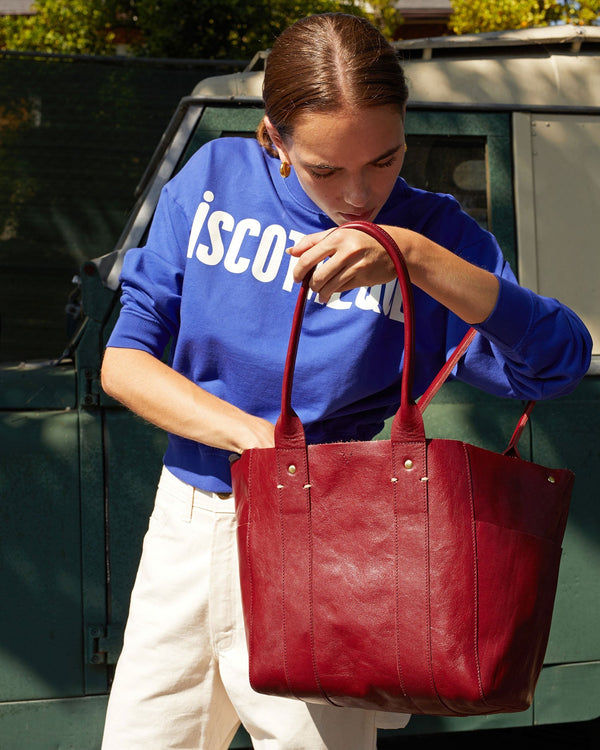 Le Slim Box Tote