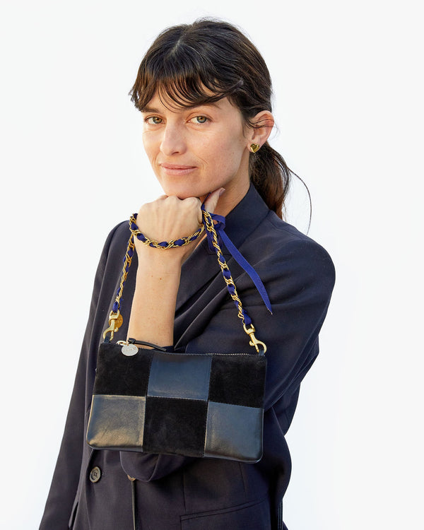 Grosgrain in Chain Shoulder Strap