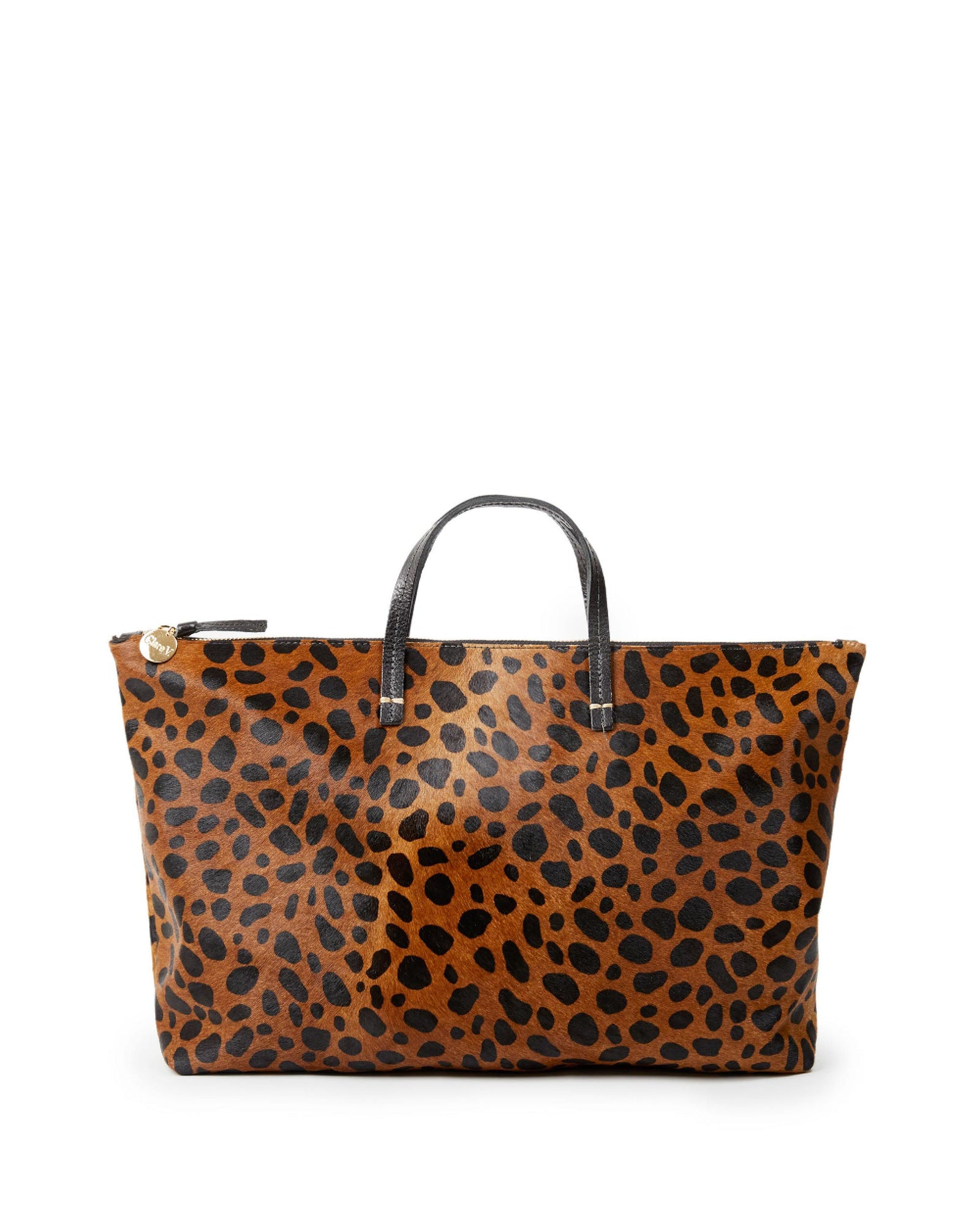 Leopard Hair-On Attaché - Front