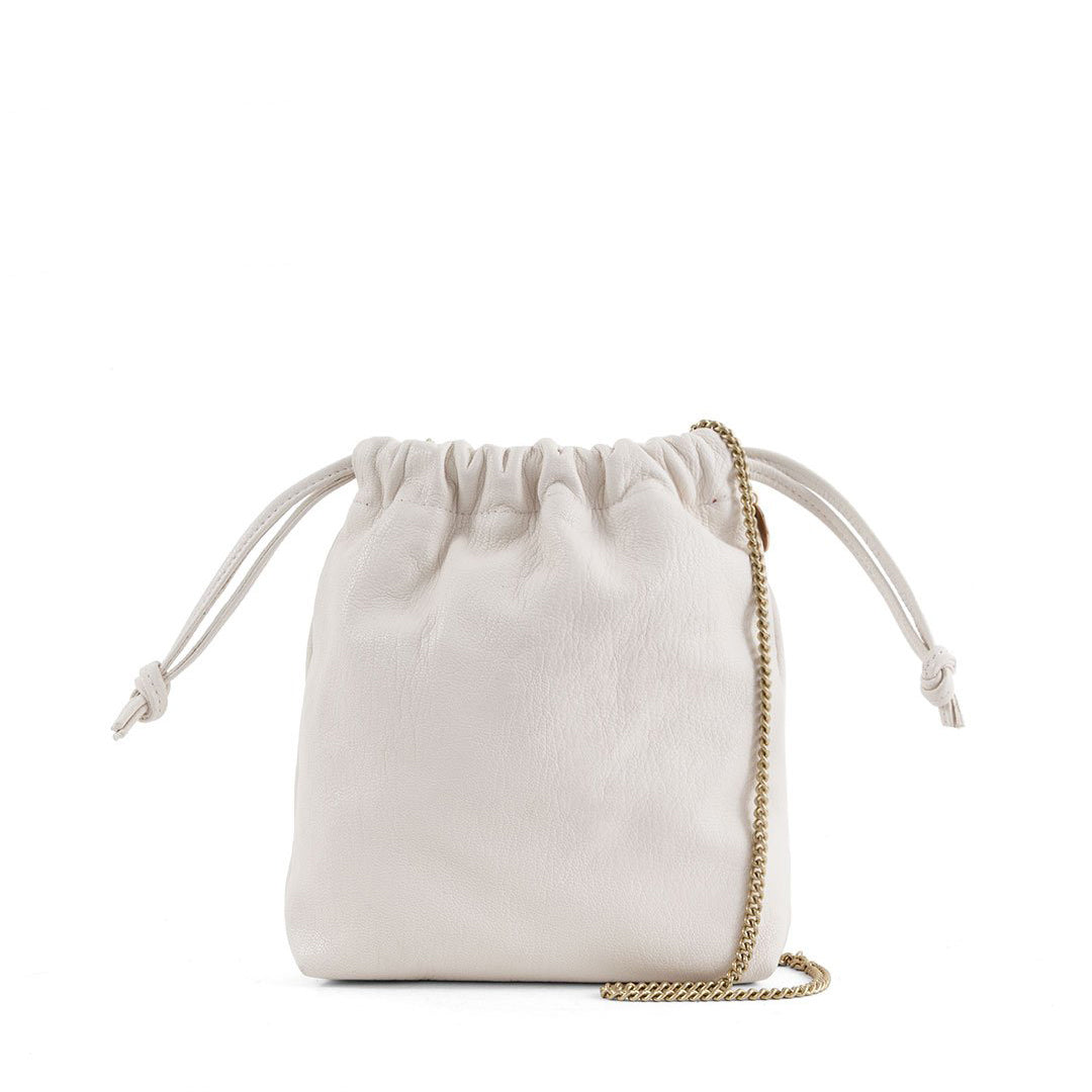 Drawstring Pouch with Shoulder Strap