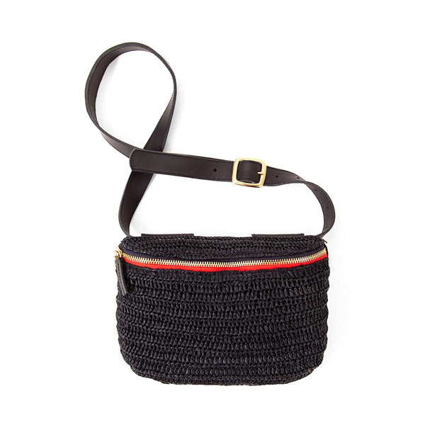 Clare V. Green Red Crochet NWT Fraise Strawberry Shoulder Bucket Bag Chain  Strap