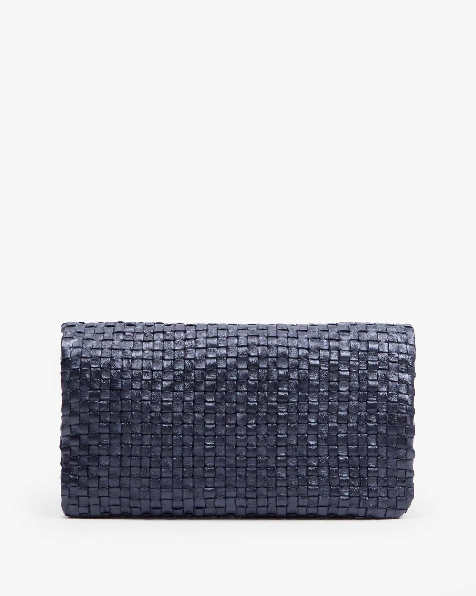 back flat of the Twilight Foldover Clutch w/ Tabs