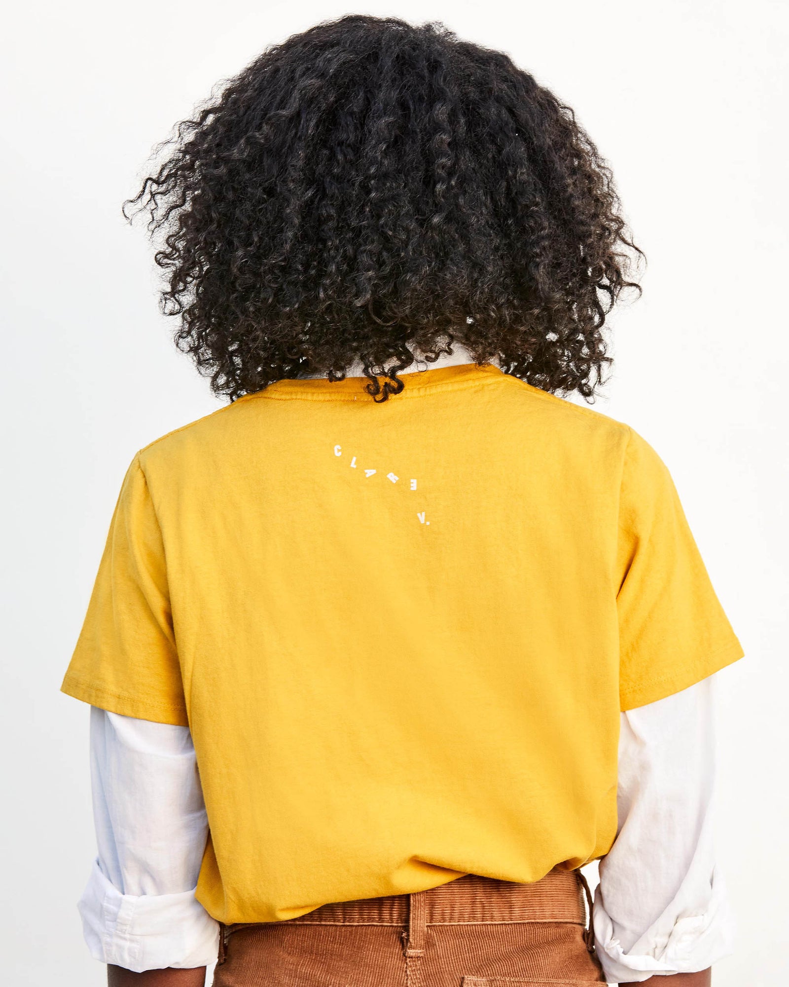 Marigold w/ Poppy Oui Heavy Tee on Mecca