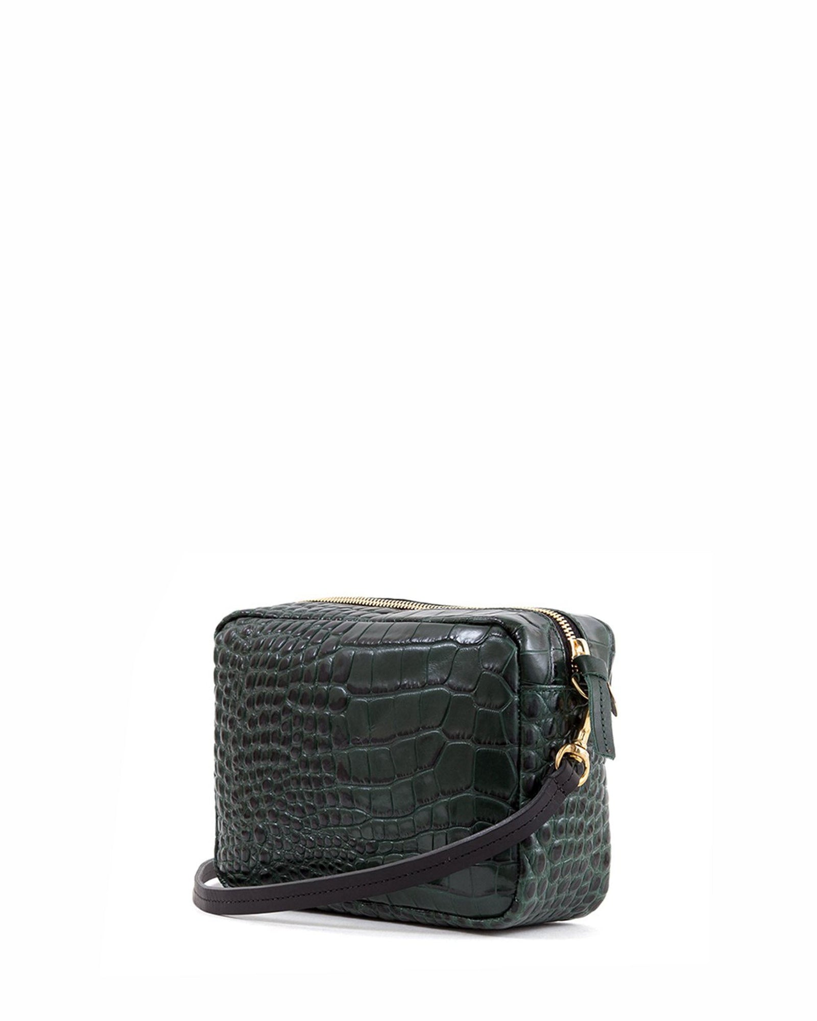 Loden Croco Midi Sac - Back