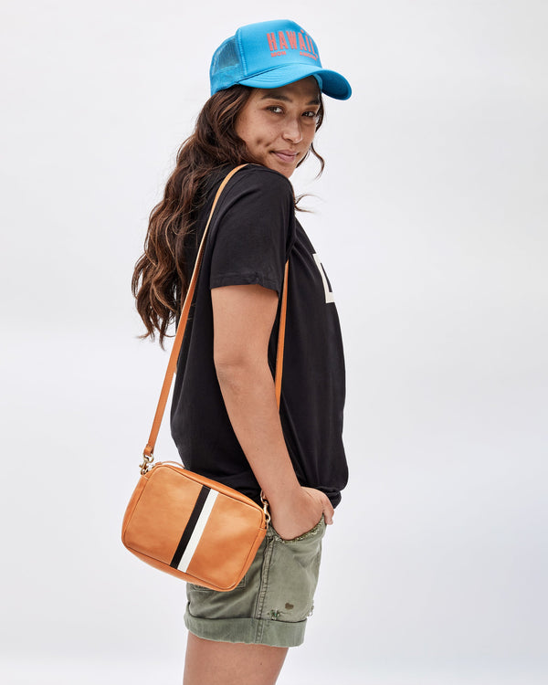 Clare V. Leather Marcelle Backpack - Brown Backpacks, Handbags - W2425636